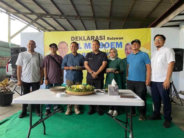 Kang Arfi ketika mengisi acara Perkumpulan Relawan Al Masoem Grup